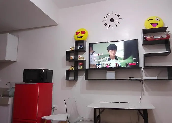 Apartamento Trees Residences 1 Bedroom With Netflix And Bluetootth Karaoke Speaker With 2 Mini Microphone Manila