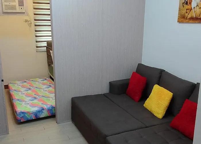 Apartamento Trees Residences 1 Bedroom With Netflix And Bluetootth Karaoke Speaker With 2 Mini Microphone Manila