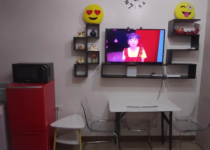 Trees Residences 1 Bedroom With Netflix And Bluetootth Karaoke Speaker With 2 Mini Microphone Apartamento